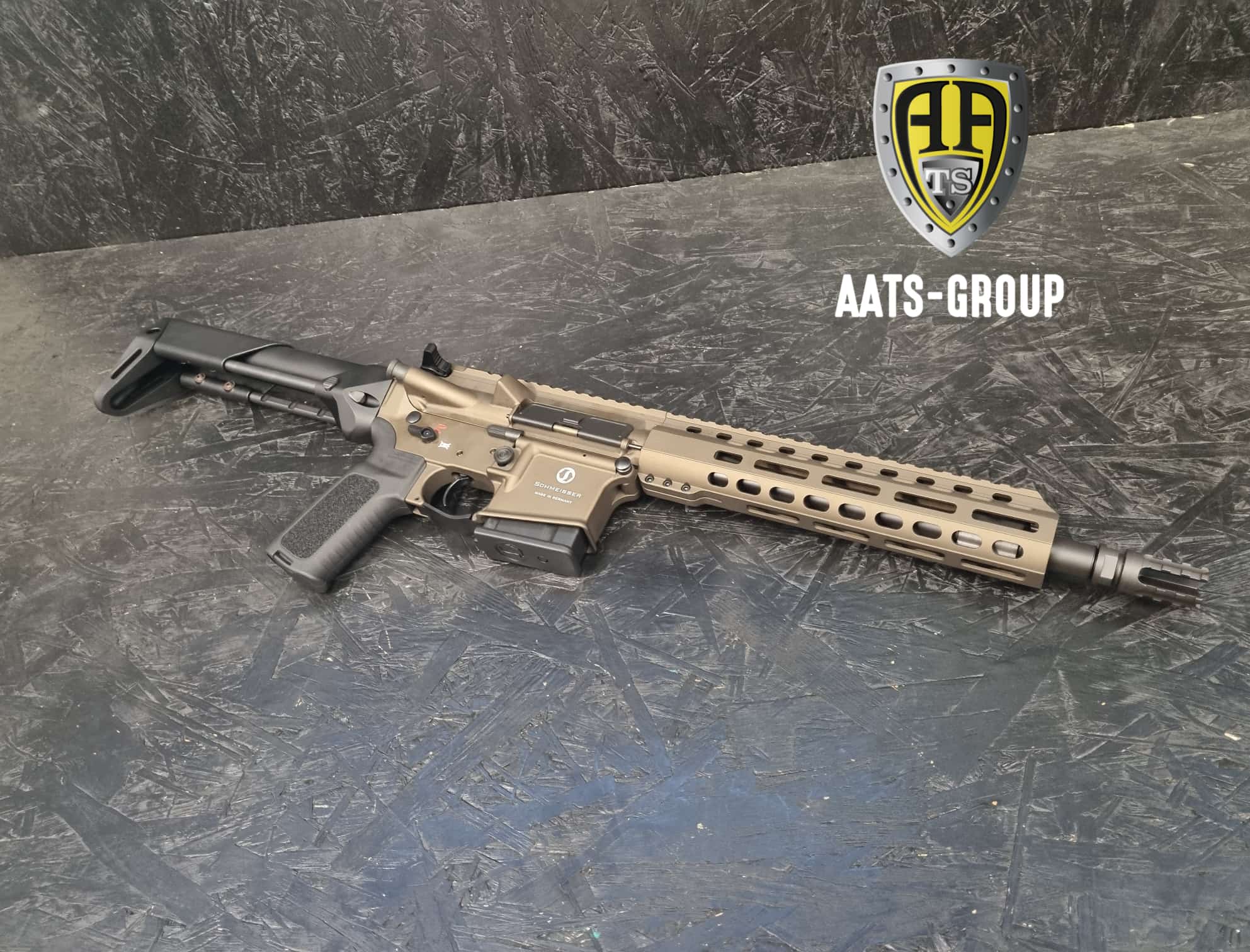 Selbstladebüchse Schmeisser AR15 S4F CSS Stock 10.5"  .223 Rem. - Bronze — Bild 2